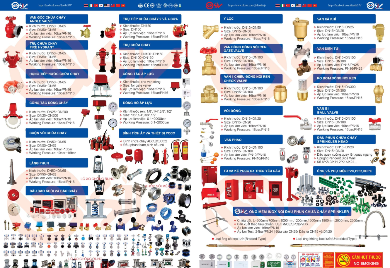 Thiết bị PCCC - Công Ty Cổ Phần Tư Vấn Đầu Tư Và Thương Mại Thiên An